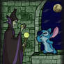 Maleficent and Stitch