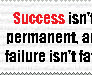 Success and Failure Stamp
