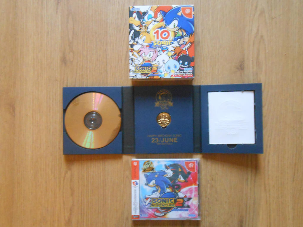 Sonic 10th Anniversary SA2 Birthday Pack