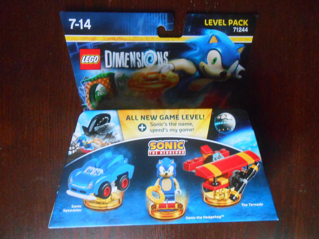LEGO Dimensions Sonic the Hedgehog Level Pack The Tornado Sonic