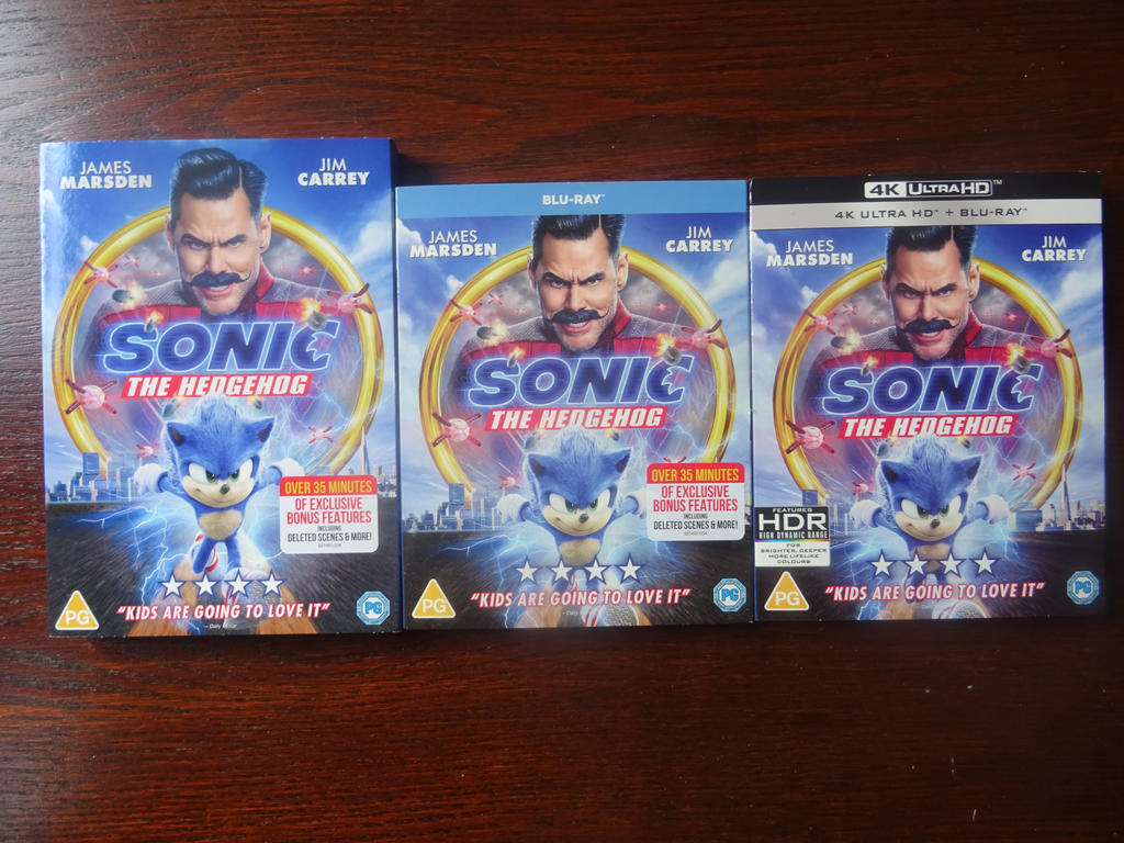 Sonic the Hedgehog (Movie/DVD, Blu-ray and 4K) by BoomSonic514 on DeviantArt