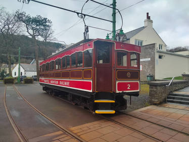 SMR No. 2 at Laxey