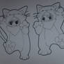 Hitachiin Twins as Cats