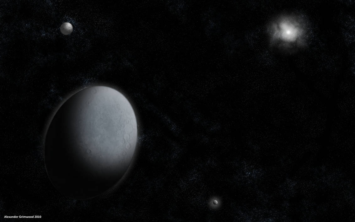 Haumea by AlexfromEarth