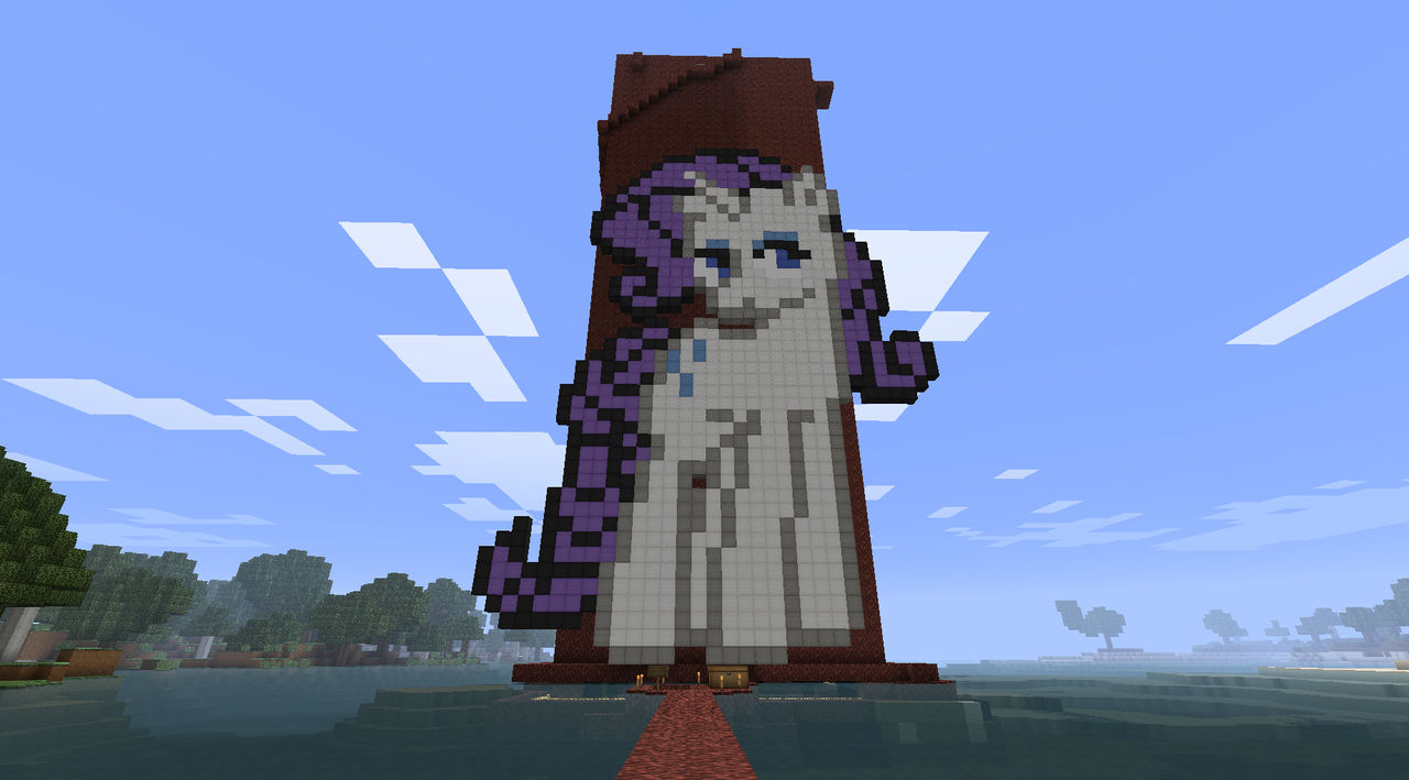 Minecraft: Rarity Grindin' by LotusFlowerful on DeviantArt