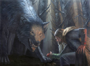 Sacrifice, a tale of Tyr and Fenrir