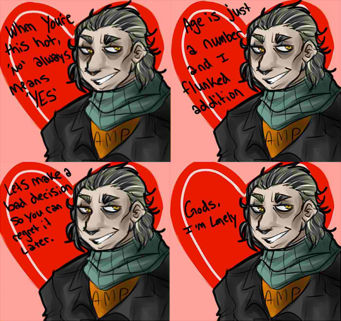 DR: Awkward Valentines by Simple-shadow on DeviantArt