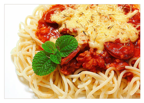 Spaghetti with meat sauce