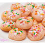 Pink Sugar Cookies