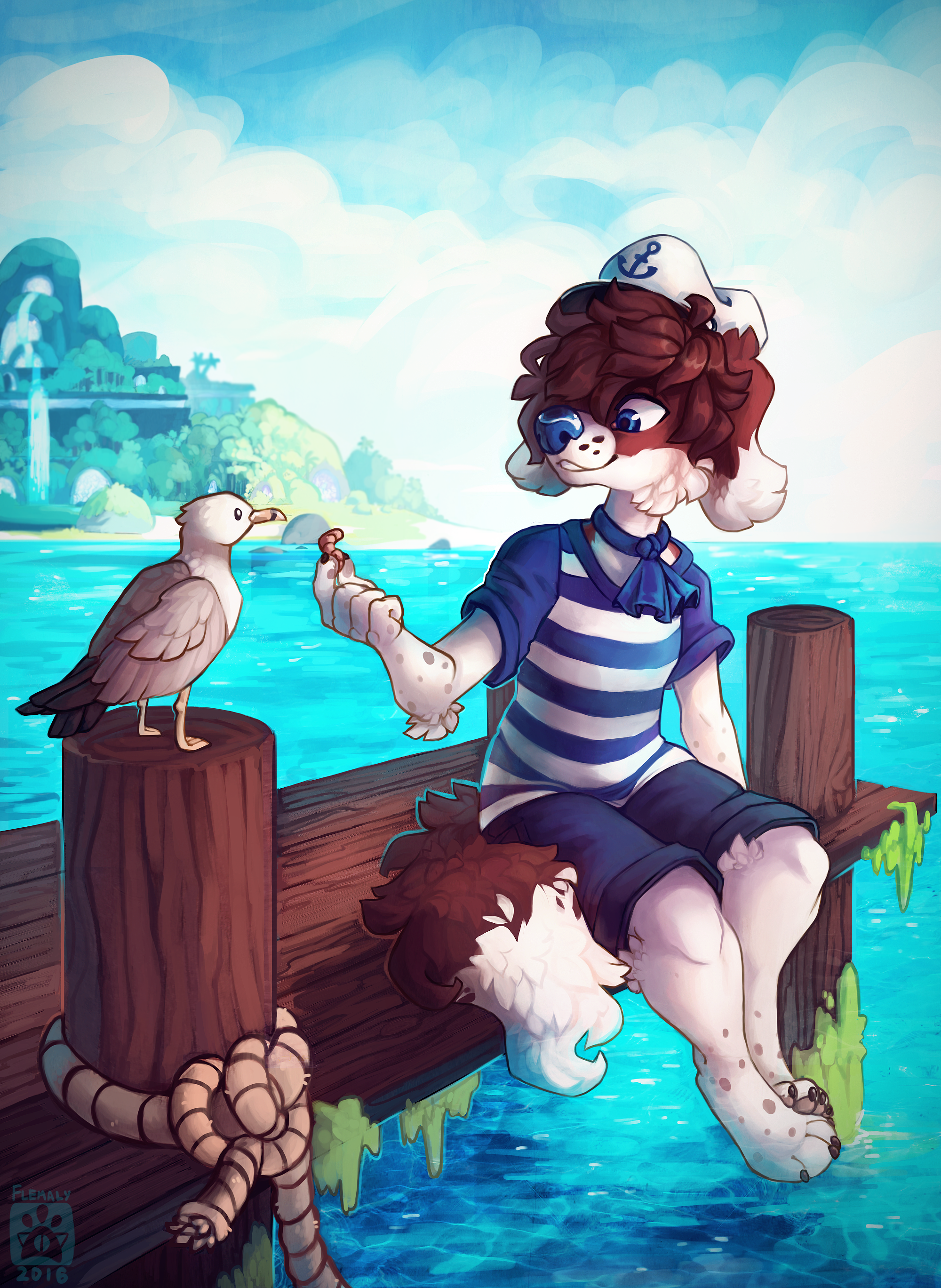 Do not feel the seagulls by Flemaly