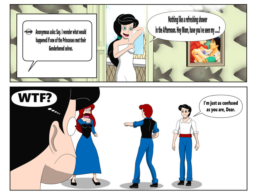 Genderbend characters in a nutshell by standalonework on DeviantArt