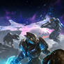 Halo: Hunters in the Dark Cover