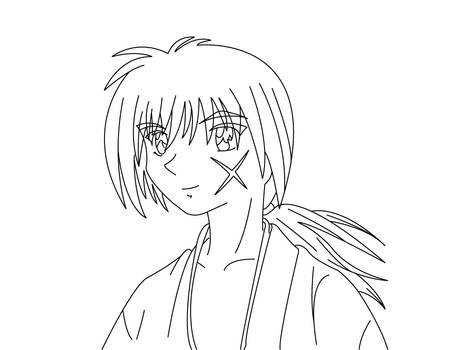 Kenshin Lineart