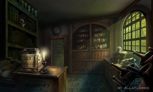 Apothecary. Game location