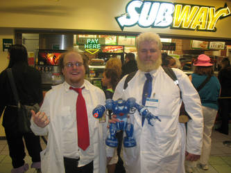 Dr. Wily and Dr. Light