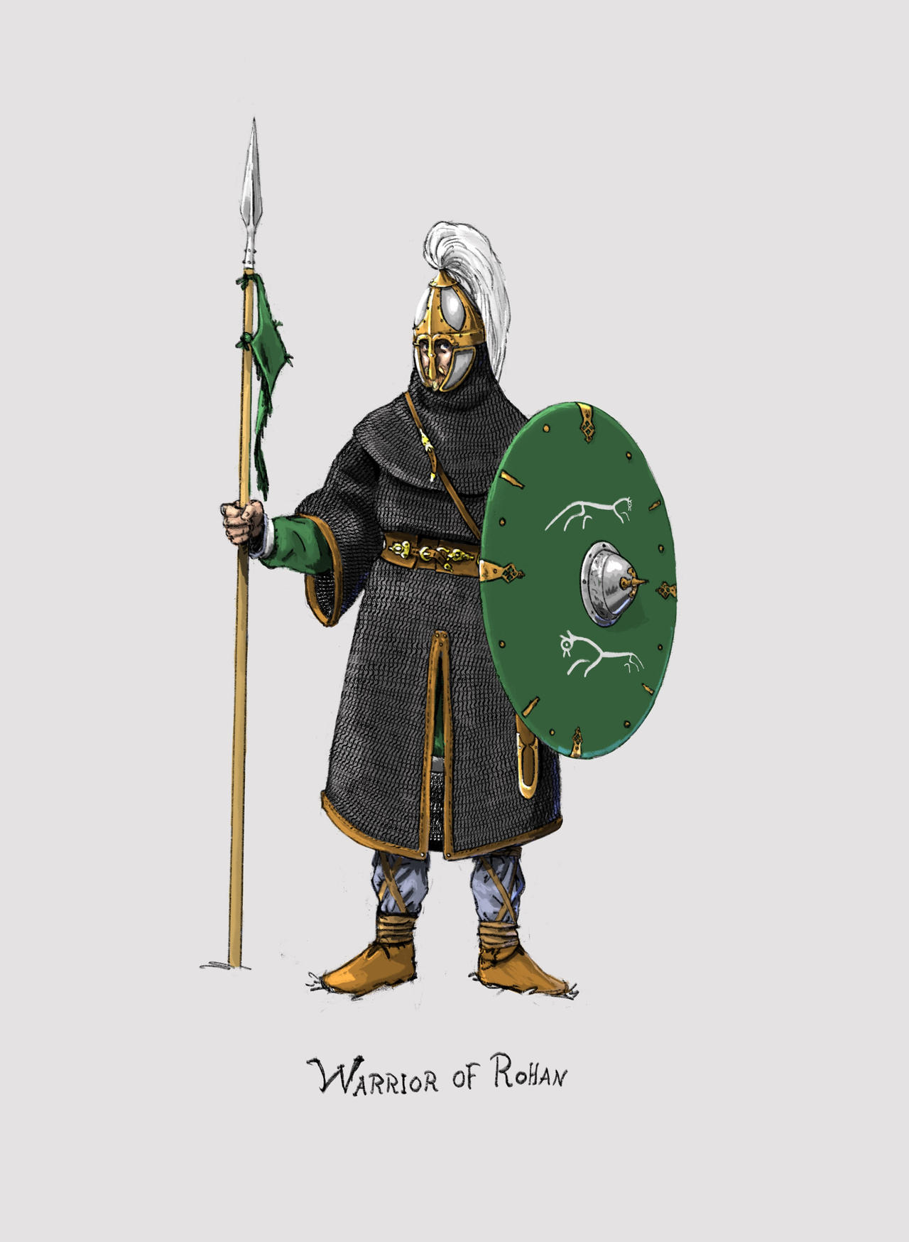 Warrior of Rohan by didrikma on DeviantArt