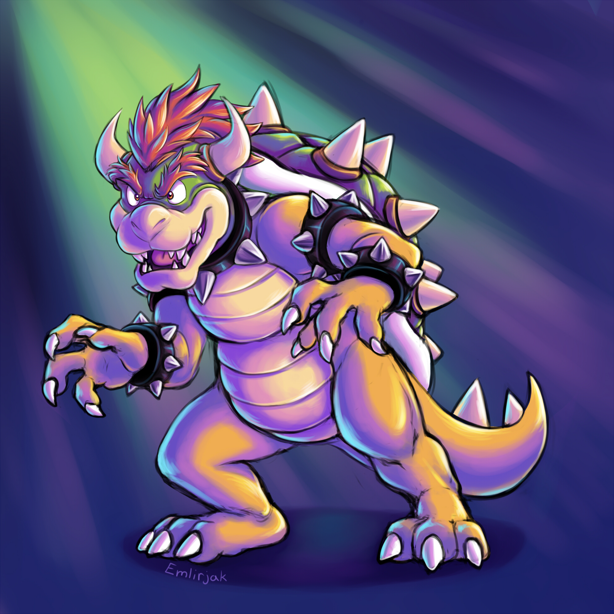 Super Mario Bros. - Bowser LC by LiamCampbell on DeviantArt