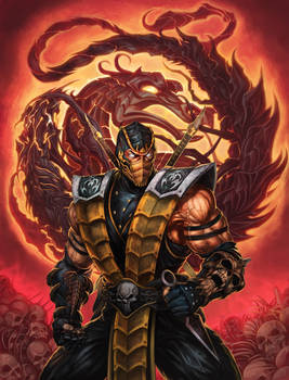 MK9 Scorpion Another costume