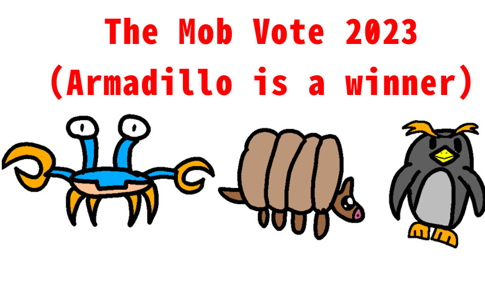 Capivara no Mob Vote 2023? #mobvote #capivara