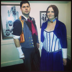 Booker DeWitt and Elizabeth - Bioshock Infinite