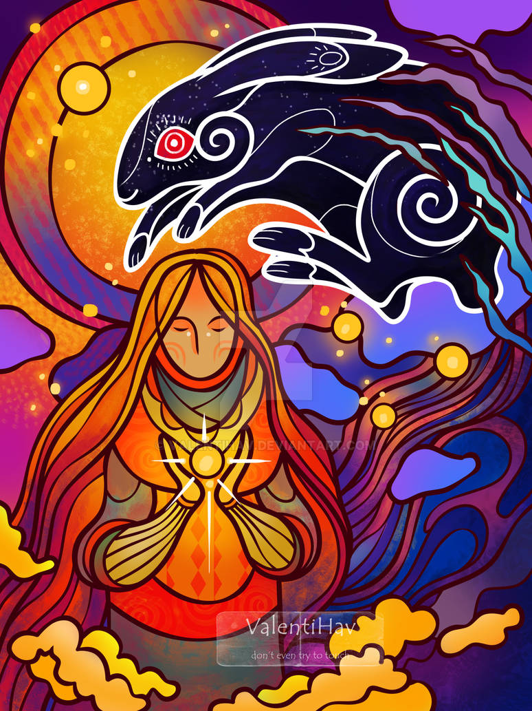 Black Rabbit by ValentiHav on DeviantArt