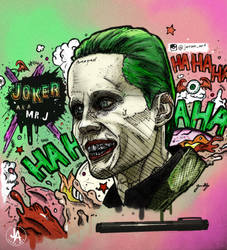 The joker art