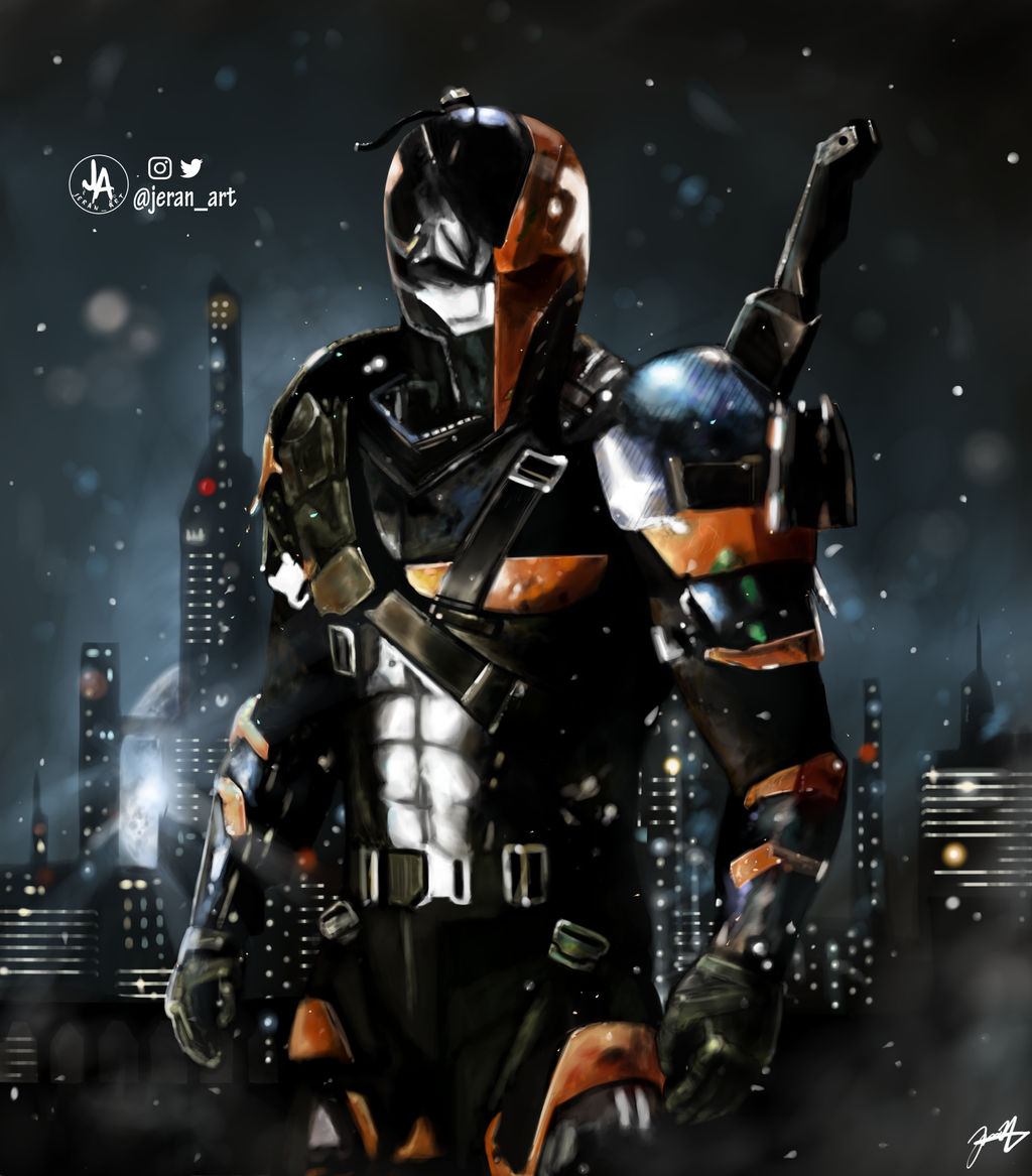 Deathstroke Digital Painting