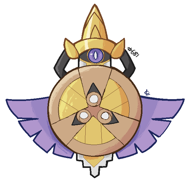 Aegislash By LordChatta On DeviantArt
