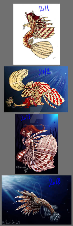 Progression of the Lion Fish