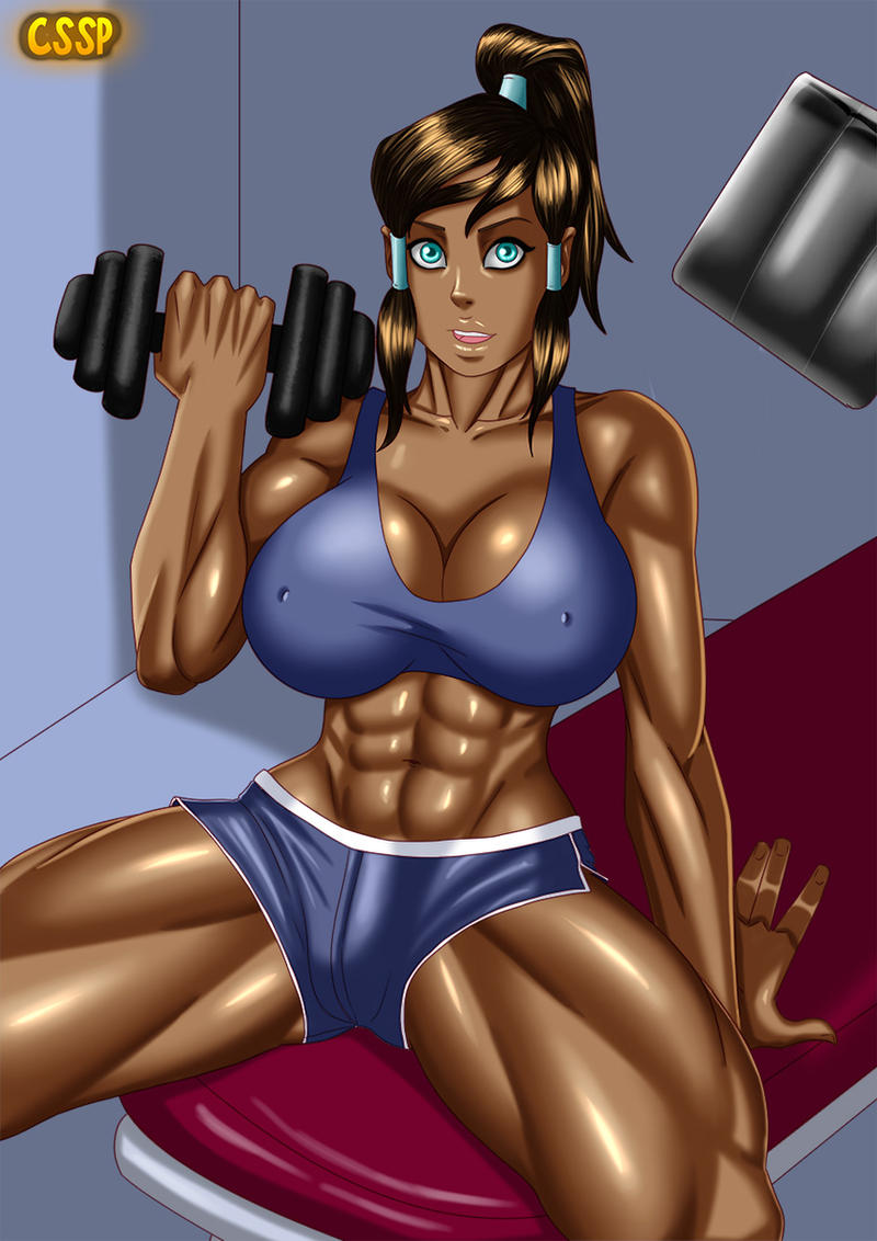 Korra's muscles