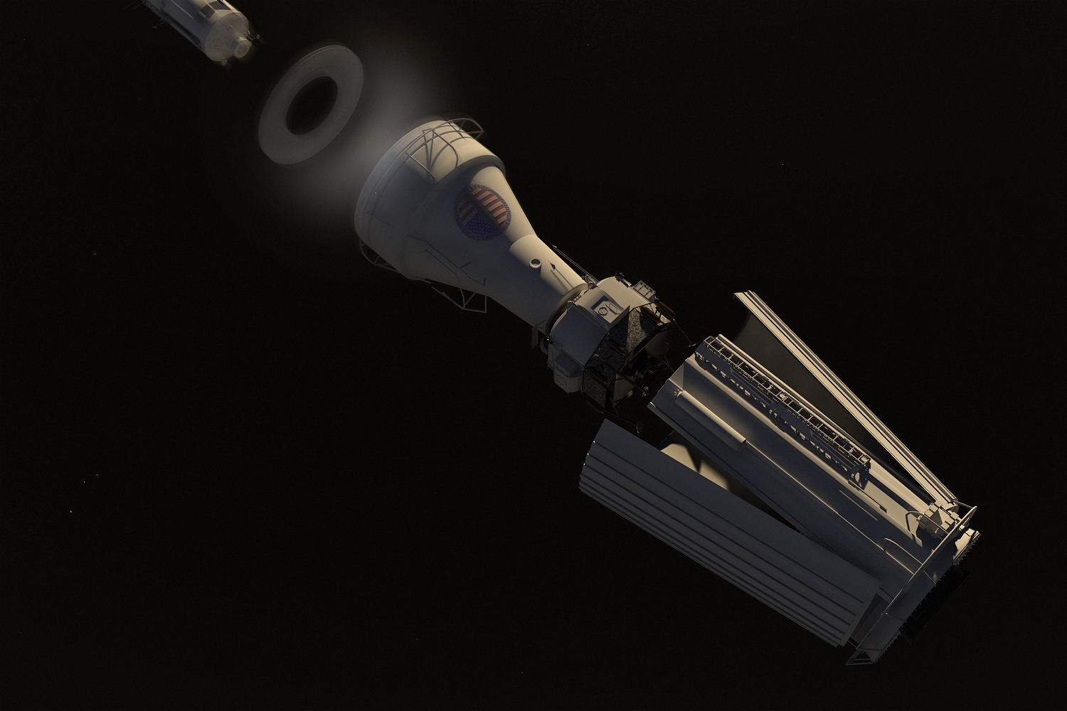 Lunar Module and Command Module docking. by CypridDark on DeviantArt