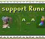 I Support RuneScape Stamp