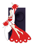 Amaterasu stylised by Tee-chew