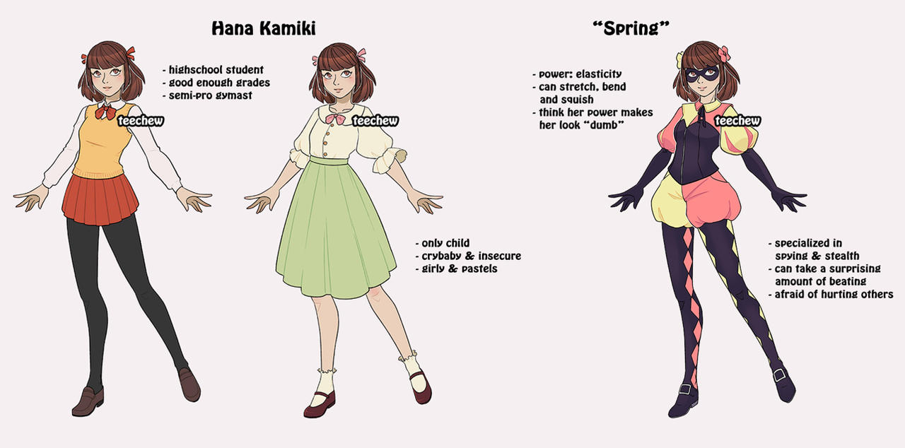 Spring - reference by Tee-chew on DeviantArt