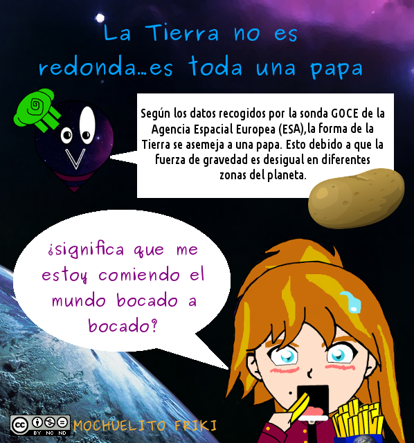 La Tierra Es Una Papa by Mochuelitofriki