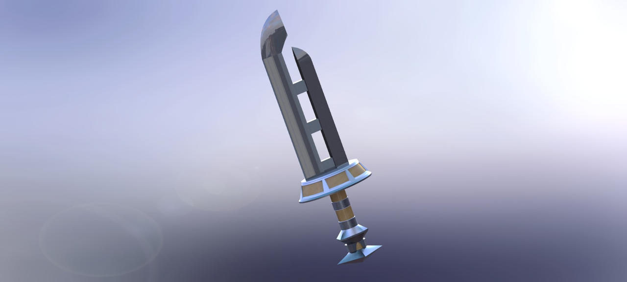 War Razor Sword Link's Razor sword view 2-Solidworks by Celh on DeviantArt