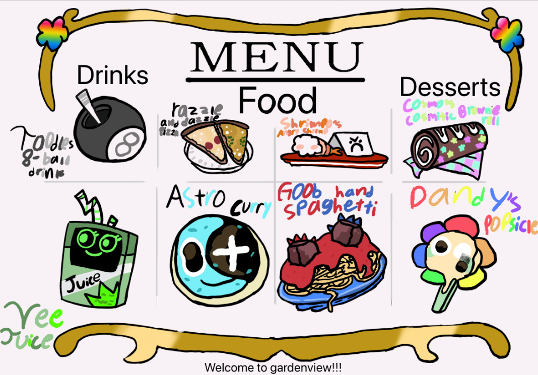 Recreating the dandys world menu:D by SHARKPOOK on DeviantArt