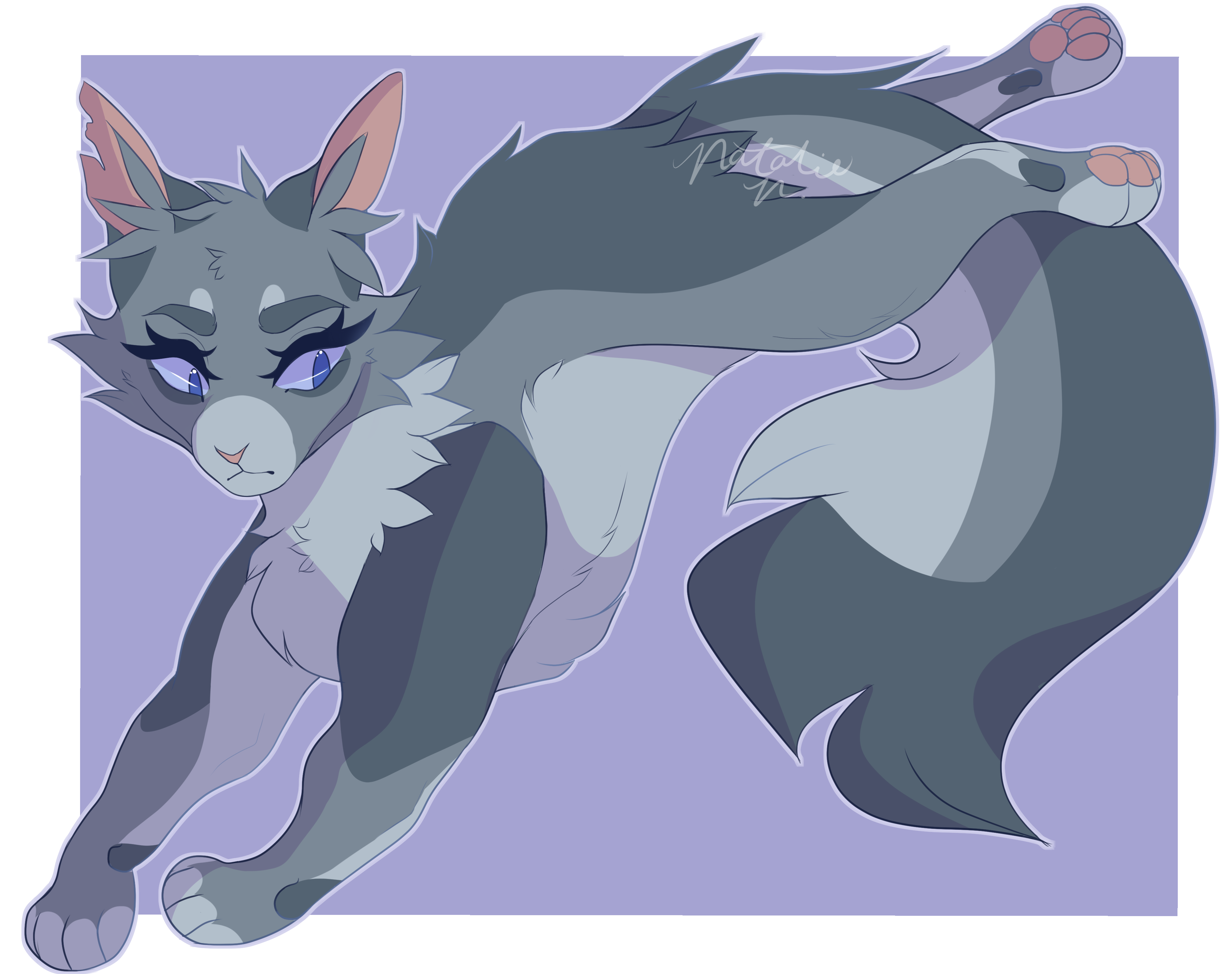 Bluestar by Muzli on deviantART  Warrior cats, Warrior cats art