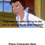 Belle's Angry at Who? meme