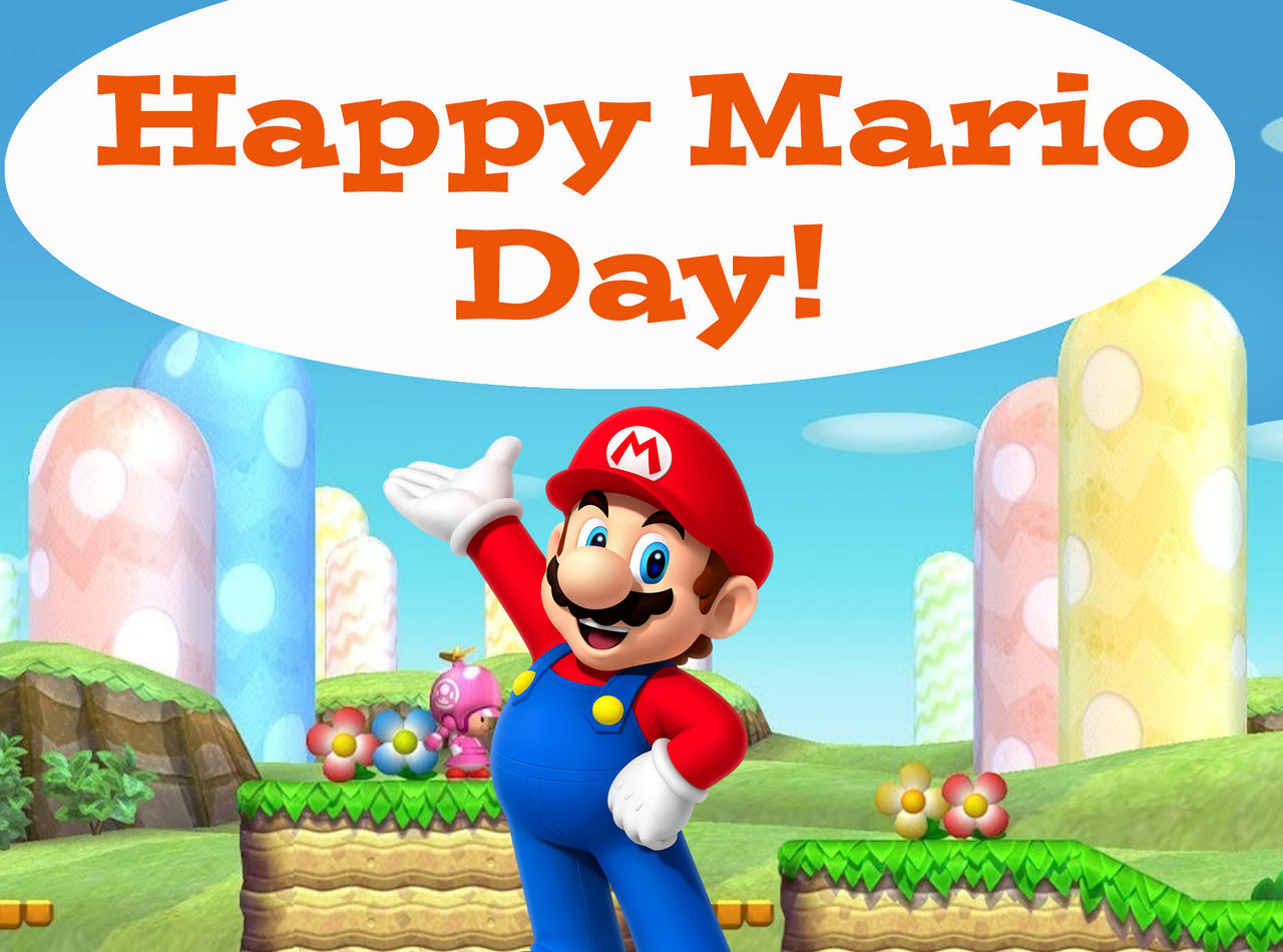 Happy Mario Day! by Uranimated18 on DeviantArt