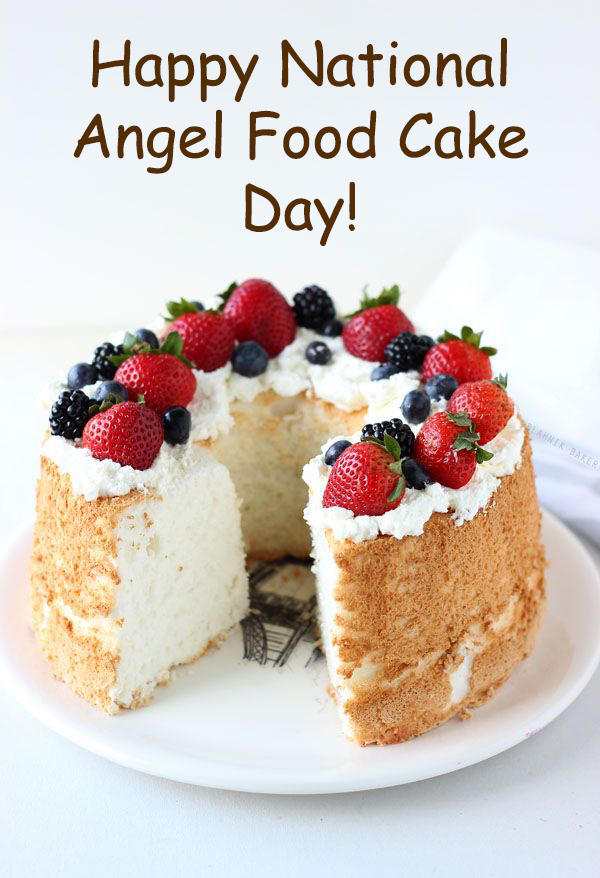 Happy National Angel Food Cake Day! by Uranimated18 on DeviantArt