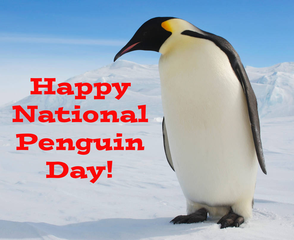 Happy National Penguin Day! by Uranimated18 on DeviantArt