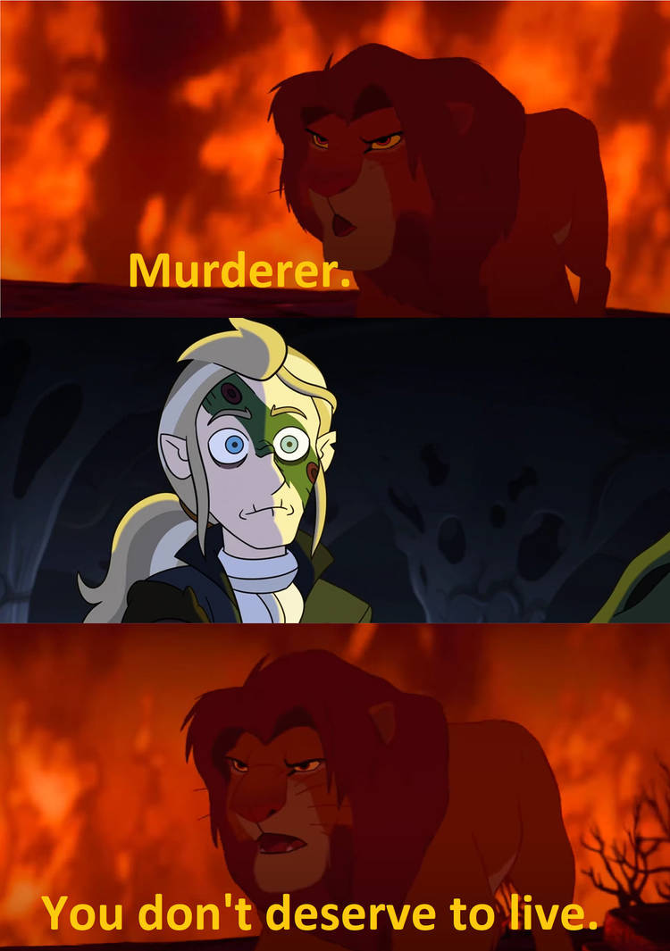 Simba Call Belos a Murderer by Uranimated18 on DeviantArt