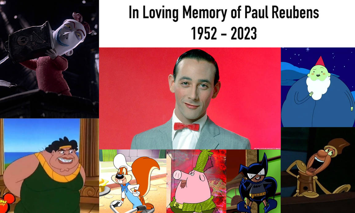In Loving Memory of Paul Reubens by Uranimated18 on DeviantArt