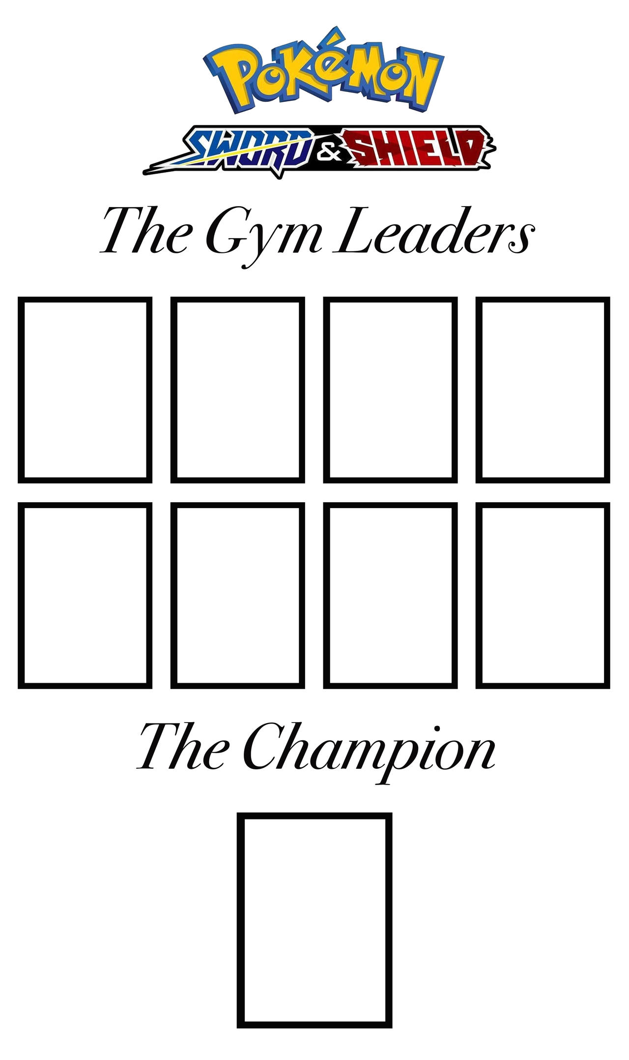 Galar 18 Gym Leaders by Trainerlouie on DeviantArt