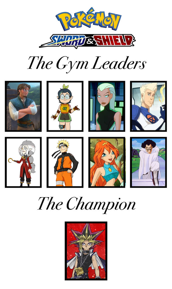 Galar 18 Gym Leaders by Trainerlouie on DeviantArt