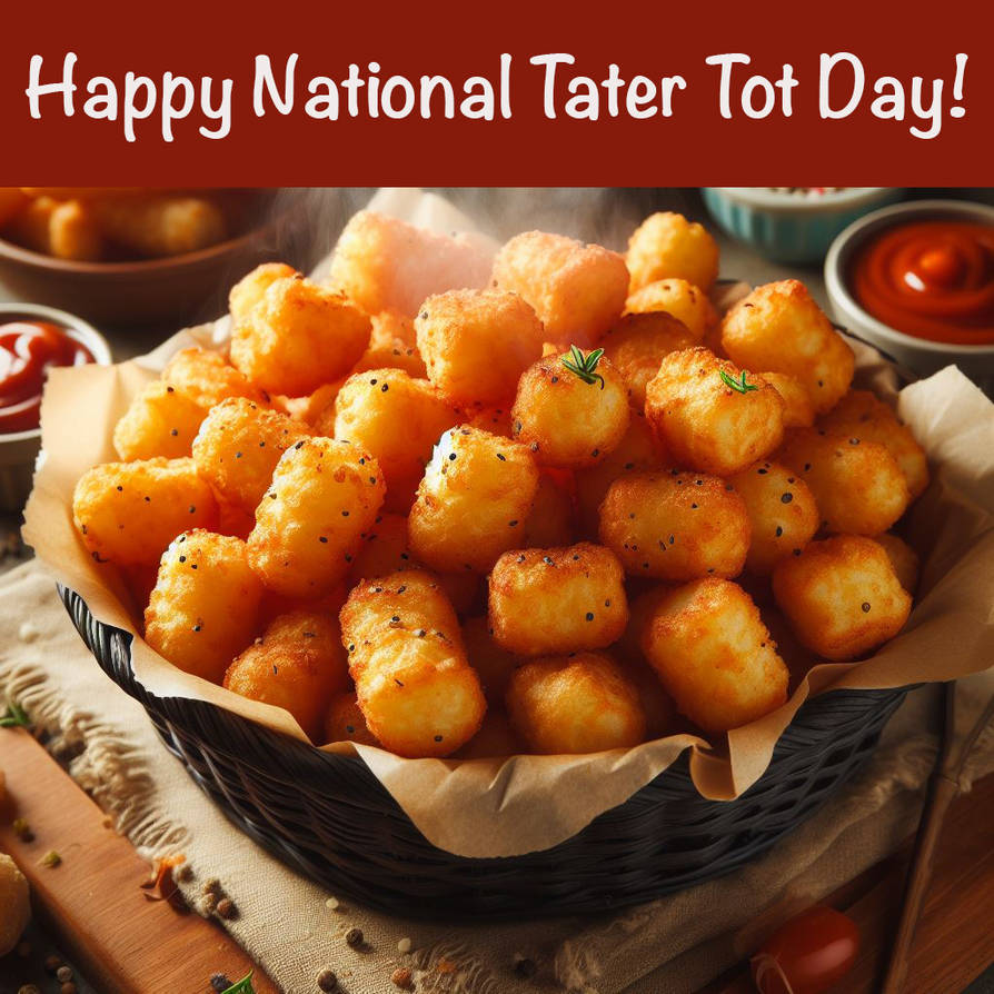 Happy National Tater Tot Day! by Uranimated18 on DeviantArt
