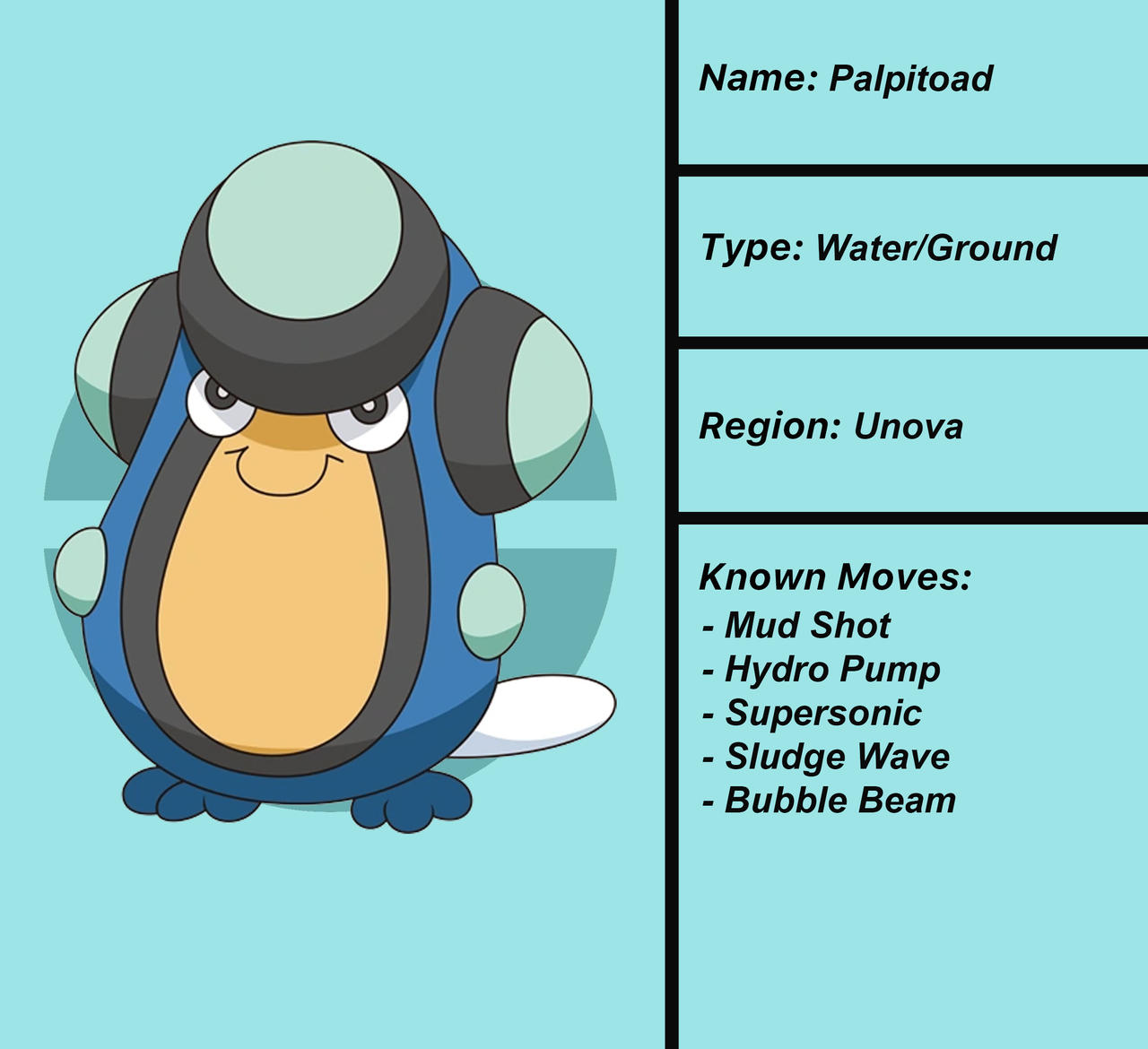 My Palpitoad by Uranimated18 on DeviantArt