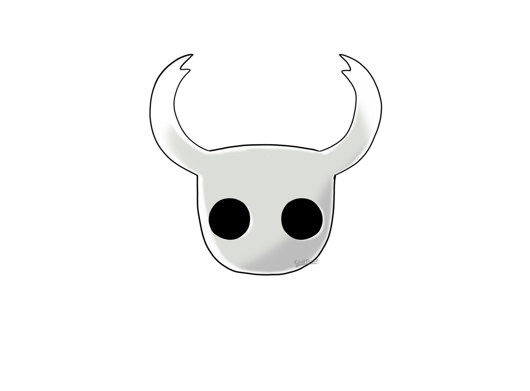 Hollow Knight Mask by civiltoonz on DeviantArt