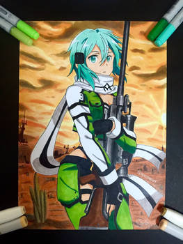 Sinon from SAO